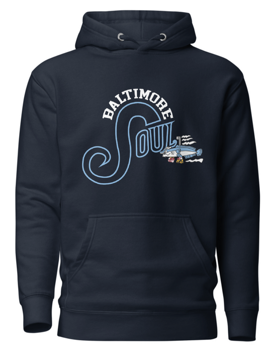 Baltimore Soul SUB Hoodie NAVY