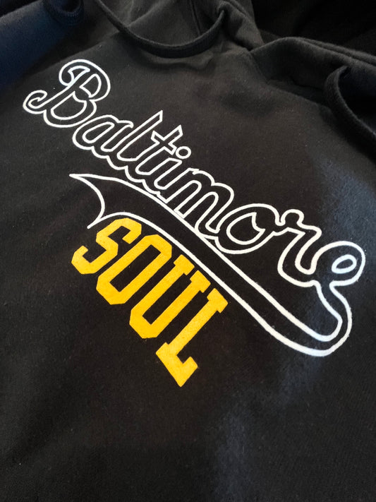 Baltimore Soul Hoodie Black